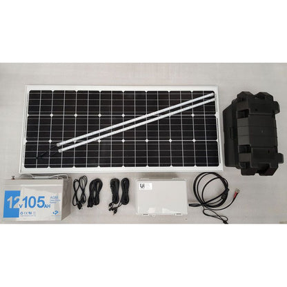 3 Horse Stable Solar LED Lighting Kit
