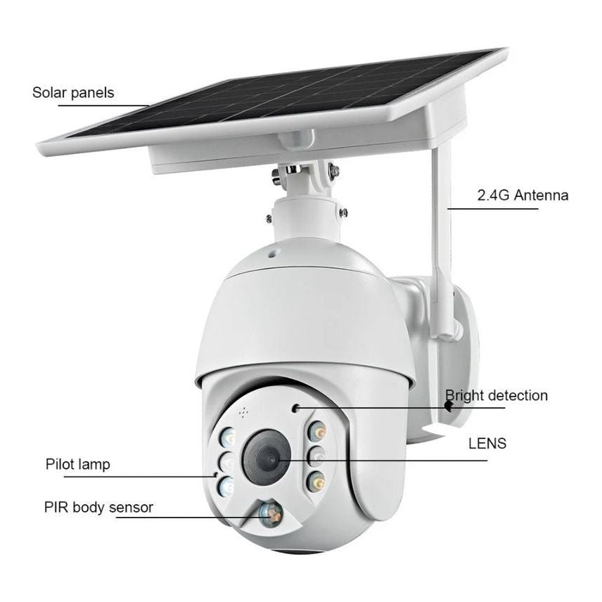 WiFi Solar PTZ Camera OSE-03