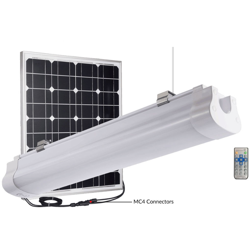 Solar LED Batten Light for Single Stable